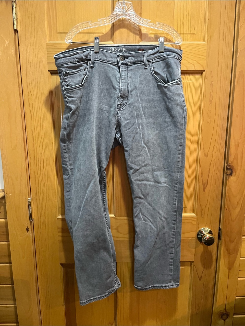 Red Ale Grey Slim Men’s Jeans - Slim Fit